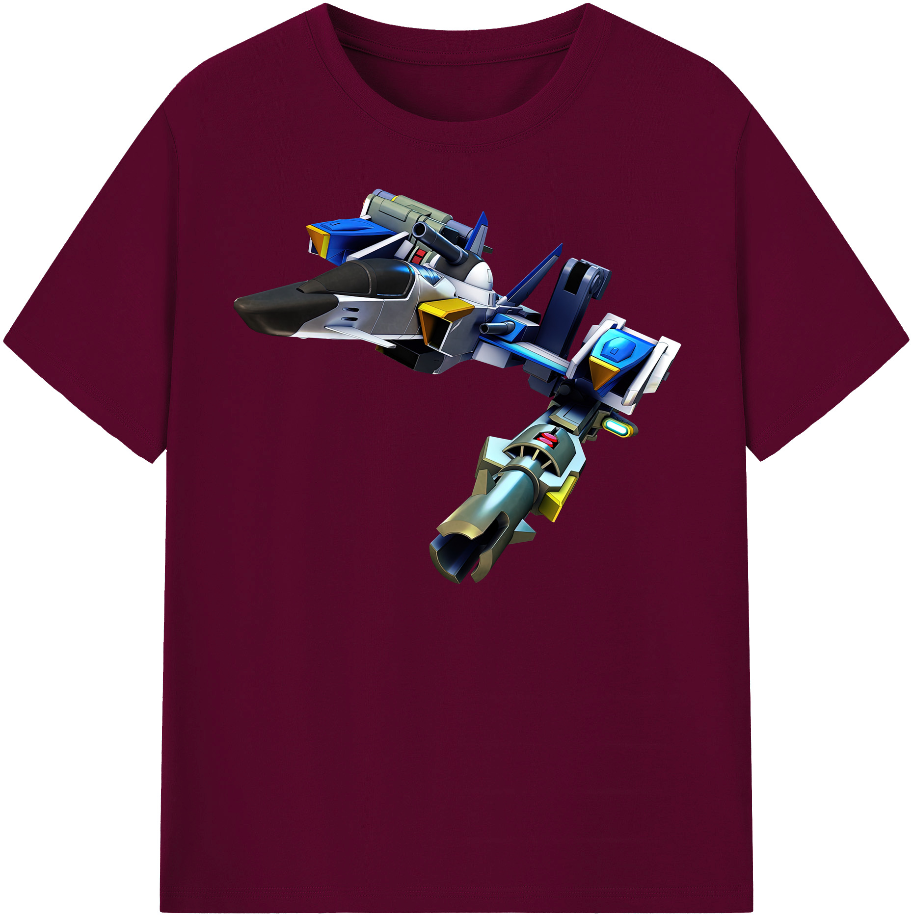 （画像用） 機動戦士ガンダム Mobile Suit Gundam レディースカジュアルプリントTシャツ（綿100％）